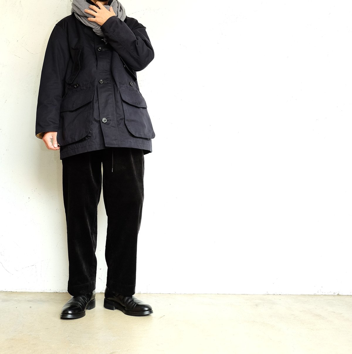 【A VONTADE】 British Field Half Coat モカ S A VONTADE】 British Field Half Coat モカ S