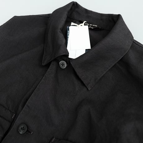 STILL BY HAND(スティルバイハンド )　　　 製品染め シャツジャケット　BL01241　　　　BlackNavy