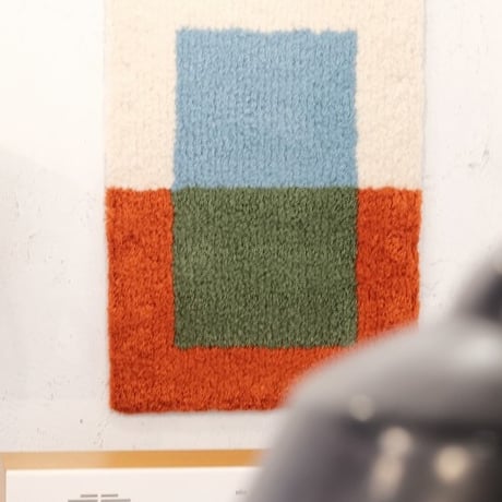 loomer(ルーマー)　 Tufting Art Rug Small　　　Orange