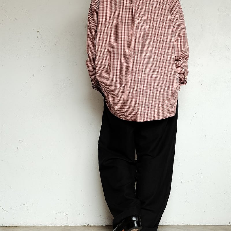 Masnou design(マスノウデザイン) 202 Band Collar Shir