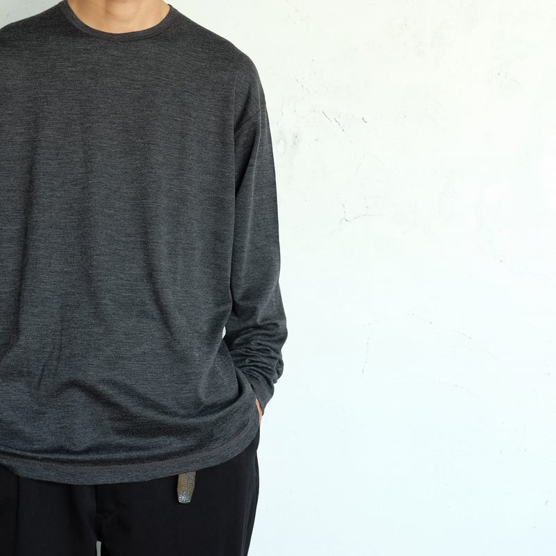 専用　holk(ホーク)　L/S　Tshirt Black holk(ホーク) L/S Tshirt Black | ART SCAPE W