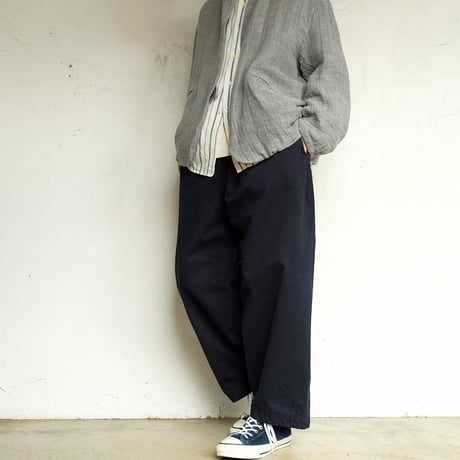 quitan(キタン)　　　  FRENCH HOSPITAL PANTS　Cotton Twill