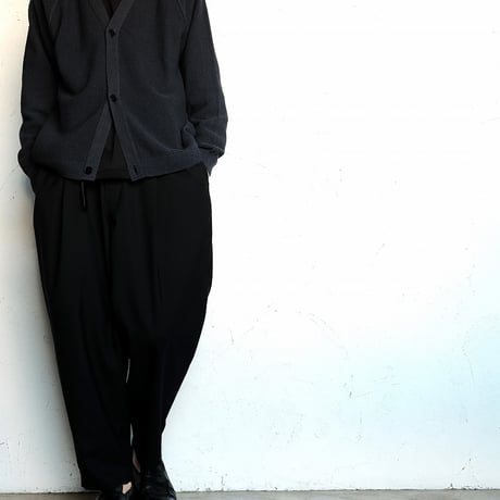 STILL BY HAND(スティルバイハンド)　　　  Crispy Cardigan  KN03251　　　　Dusty Blue