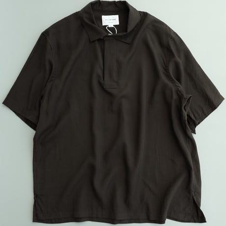STILL BY HAND(スティルバイハンド)　　 Skipper Shirt　SH07262　　　Charcoal