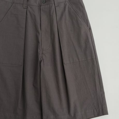 STILL BY HAND(スティルバイハンド)　　  1Tuck Baker Shorts　　　PT05252