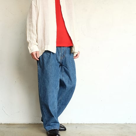 quitan(キタン)　　  OPEN COLLAR SHIRT