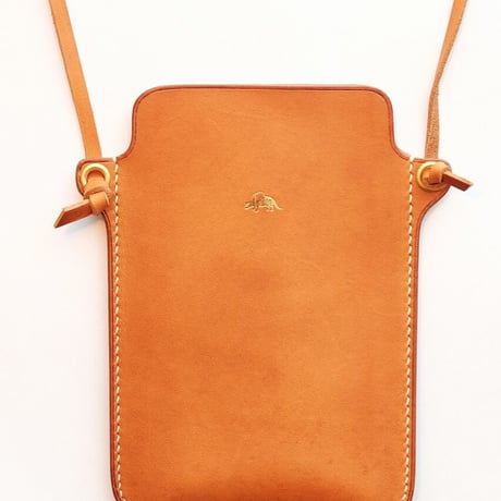 Jacou(ジャコウ)　JC105BR　　Smar tPhone Shoulder Case　　Brown