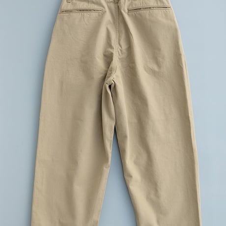 STILL BY HAND(スティルバイハンド)　　　  Selvedge 1 pleat pants     PT02261