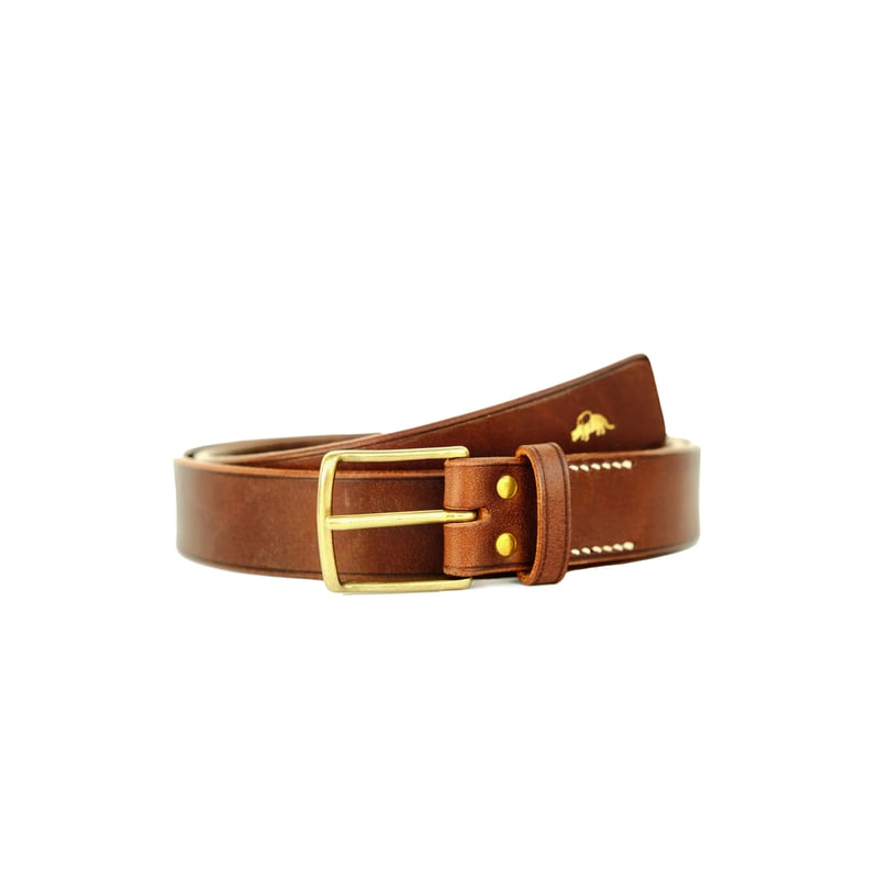 カクウ Jacou(ジャコウ) thin buckle belt D.BROWN | ART S
