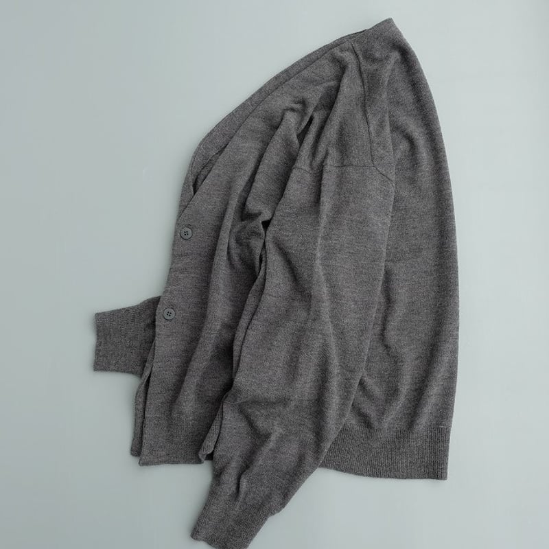 STILL BY HAND(スティルバイハンド) Silk mixed 2B cardig