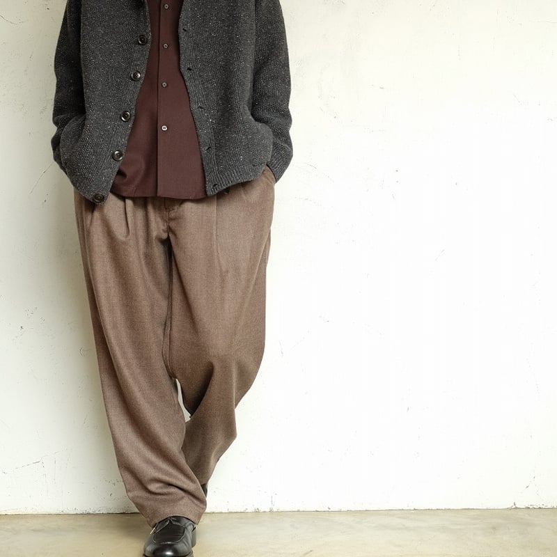 STILL BY HAND(スティルバイハンド) Saxony Easy Trousers