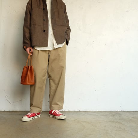 STILL BY HAND(スティルバイハンド)　　  Mixed colour shirt jacket　　BL04261