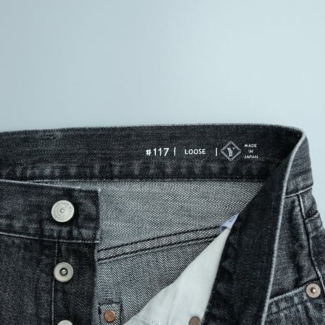 ORDINARY FITS(オーディナリーフィッツ)　　　　 117　Type Loose 　　Black Used