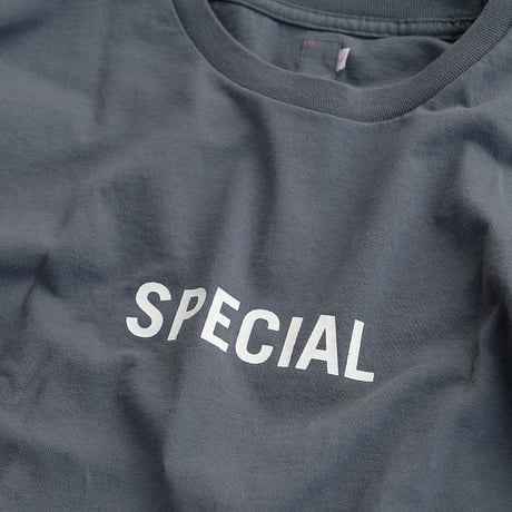 GROWN IN THE SUN(グローンインザサン)　　 S/S Tee　　　SPECIAL‐THANKS　　Charcoal