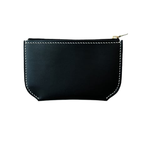 Jacou(ジャコウ)　 JW007 　pouch wallet M　　Black