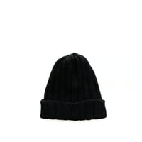 TONNY CAP(トニーキャップ)　　　 Dry Cotton Knit Cap　　　Black