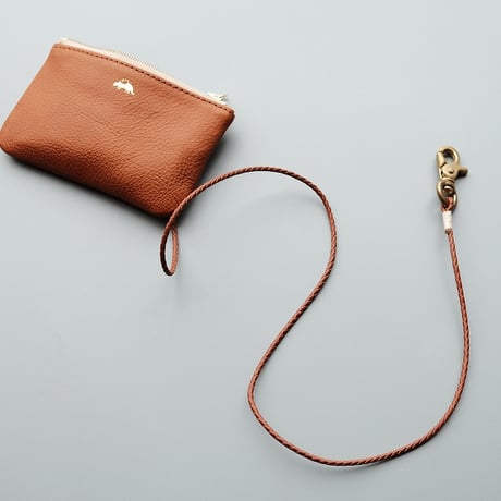 jacou(ジャコウ)　　  Key Pouch　　　Brown