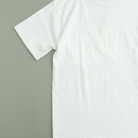 *A VONTADE(アボンタージ)　　  7.5oz Pocket T-Shirts SS 　　　White