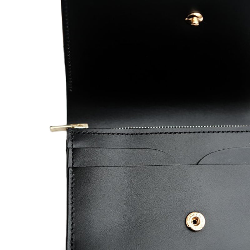 forme フォルメ｜Short wallet ALL ILCEA black forme Short Wallet (All ILCEA Black) – RECTOHALL