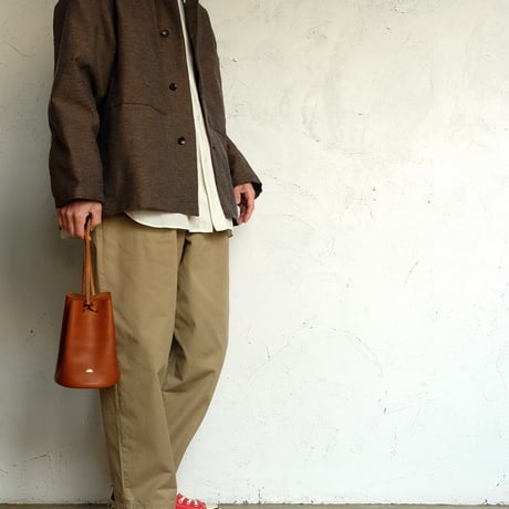 Garment-dye over shirt　　　SH05261　　　　Ecru