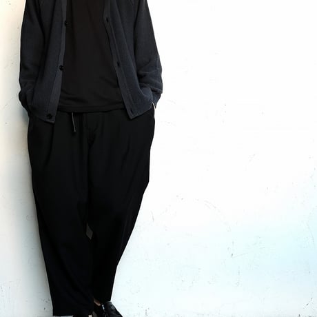 STILL BY HAND(スティルバイハンド)　　　  Crispy Cardigan  KN03251　　　　Dusty Blue