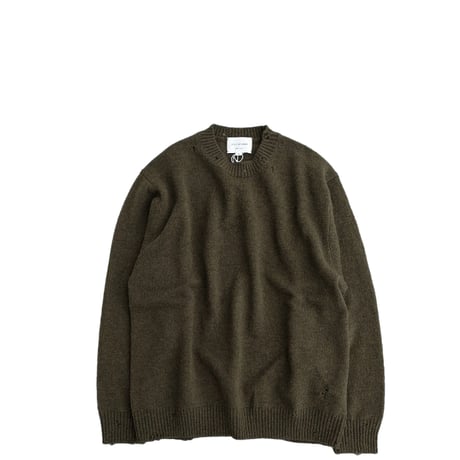 STILL BY HAND　V neck KNIT V-neck knit / still by hand | SPIKE