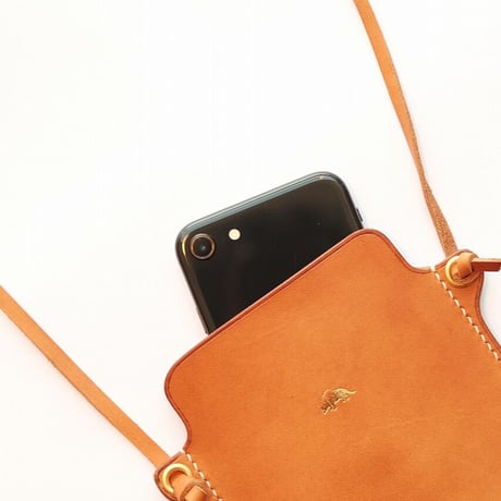 Jacou(ジャコウ)　JC105BR　　Smar tPhone Shoulder Case　　Brown