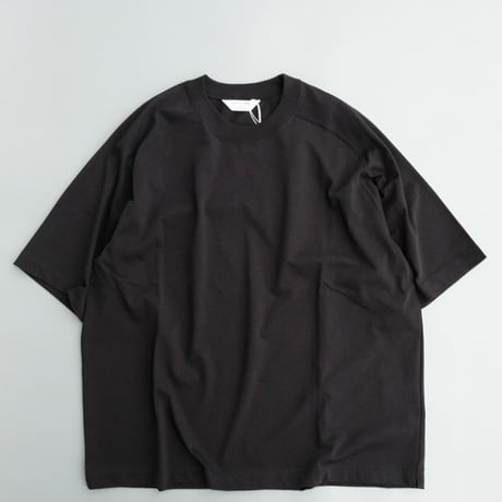 STILL BY HAND(スティルバイハンド)　　  Saddle Sleeve　Tee　　CS08252　　　BlackNavy
