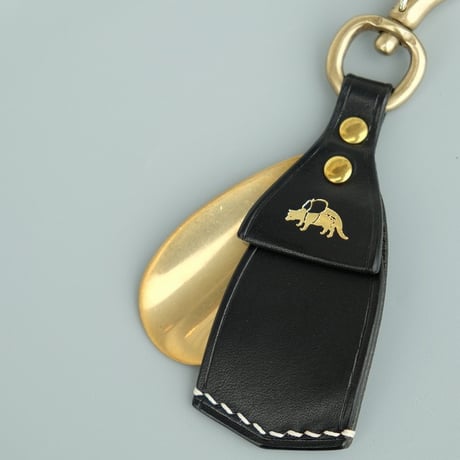 Jacou(ジャコウ)　 JK301　shoehorn key holder  　　　 Black