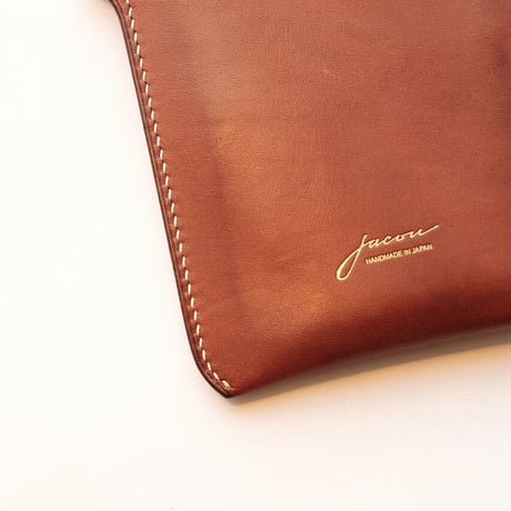 Jacou(ジャコウ)　JC105BR　　Smart Phone Shoulder Case　　D.Brown