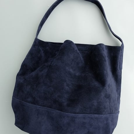 SUNSHINE+CLOUD(サンシャインプラスクラウド)　　  Suede Shoulder Bag　　Navy