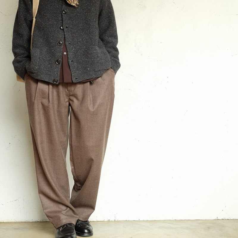 STILL BY HAND(スティルバイハンド) Saxony Easy Trousers