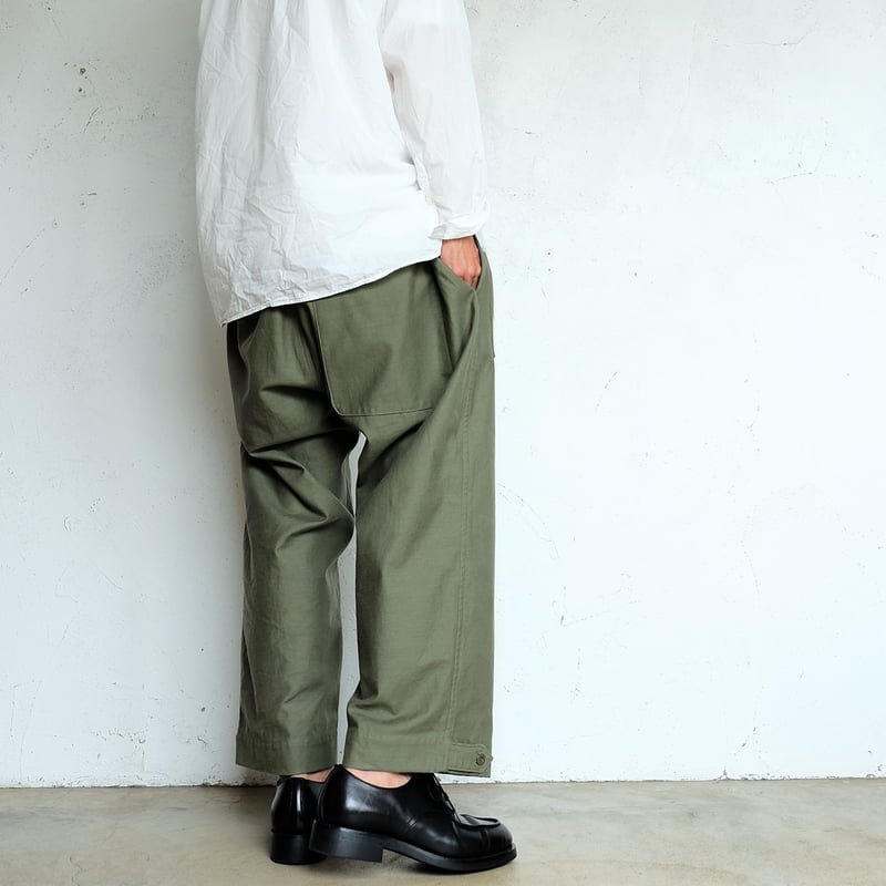 Masnou design(マスノウデザイン) M.PANTS khaki | ART