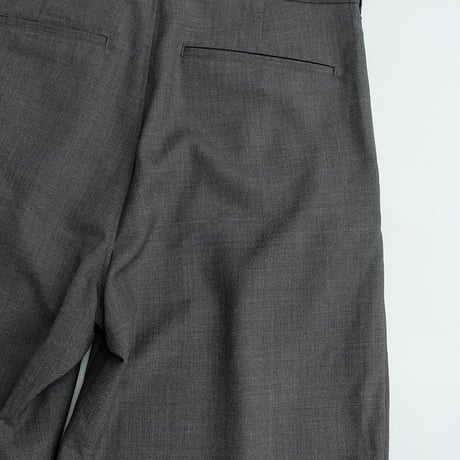 STILL BY HAND(スティルバイハンド)　　Wool Short Pants ‐super120’s‐　　PT10262　　　Charcoal