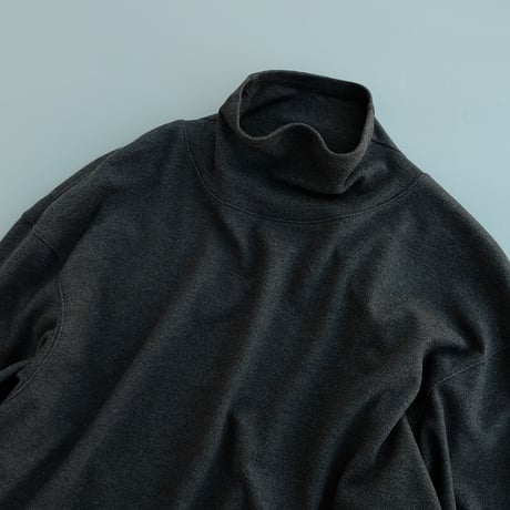 LAMOND(ラモンド)　　  LOUNGE SUEDE HIGH NECK SWEAT