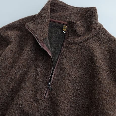 *A VONTADE(アボンタージ)　　  Wool Pile Half Zip Jacket