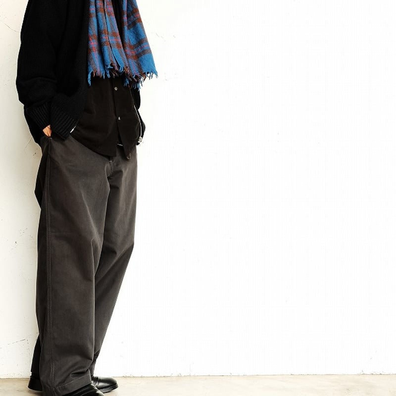 【美品】LEONARD ハイネック半袖コットンシャツL LINEN CUPRO L/S OVERSIZED BAND COLLAR SHIRT – OBLIGE