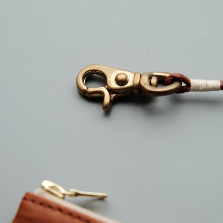 jacou(ジャコウ)　　  Key Pouch　　　Brown