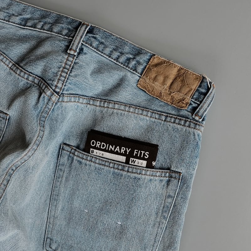 ORDINARY FITS(オーディナリーフィッツ) LOOSE ANKLE DENIM ORDINARY FITS(オーディナリーフィッツ) LOOSE ANKLE DENIM