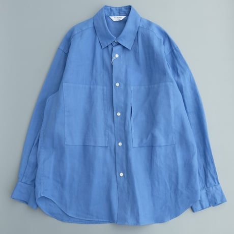 Garment-dye over shirt　　　SH05261　　　　SkyBlue