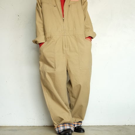 SUNSHINE＋CLOUD(サンシャインプラスクラウド)　　　  JUMP SUITS　　　Khaki
