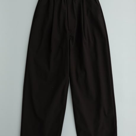 kontor(コントール)　　　  Relaxed-fit  jersey  trousers　　　Black