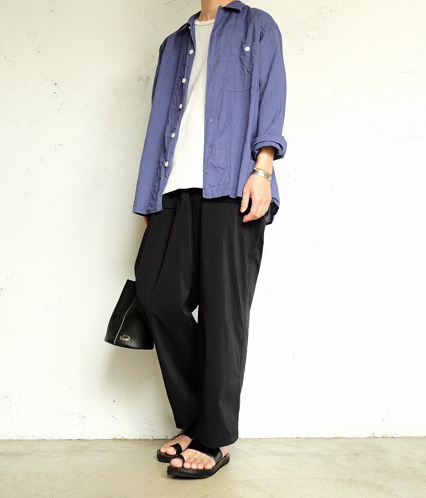 STILL BY HAND タスランナイロンフィッシュテールコート　サイズ48 STILL BY HAND タスランナイロンフィッシュテールコート サイズ