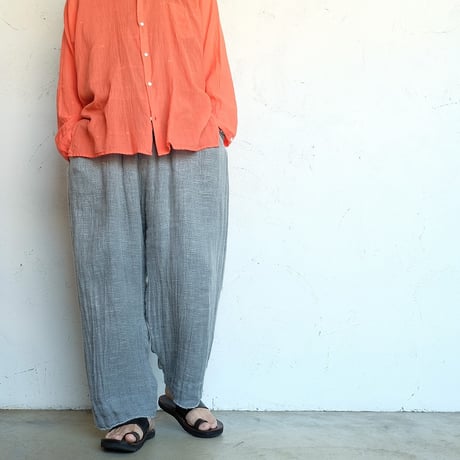 quitan(キタン)  　Kaftan Shirt　　Tomato