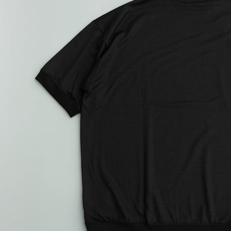ORDINARY FITS(オーディナリーフィッツ)　　  Wool Wide Tee　　Black