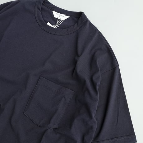 STILL BY HAND(スティルバイハンド)　　  Ringer T-Shirt　　CS03262　　　Navy