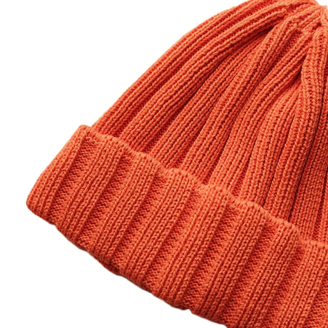 TONNY CAP(トニーキャップ)　　　 Dry Cotton Knit Cap　　　Carrot
