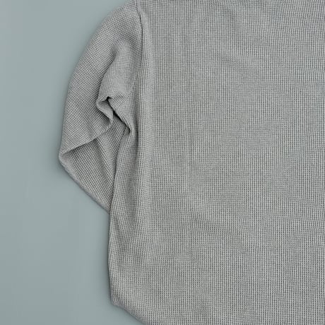 STILL BY HAND(スティルバイハンド)　　  Thermal L/S Tee　　CS01254　　　　Heather Gray