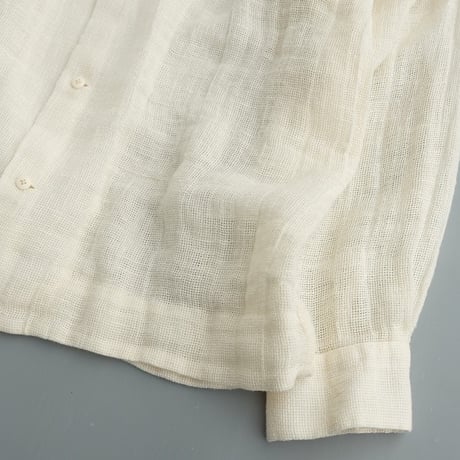 quitan(キタン)　　  OPEN COLLAR SHIRT
