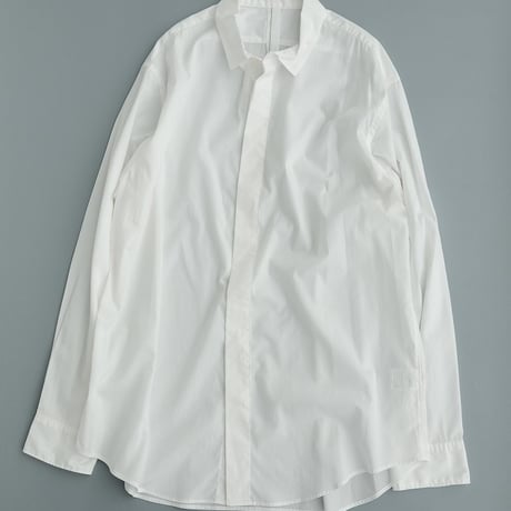 Masnou design(マスノウデザイン)　　 SHIRTS A-33  　　　　White